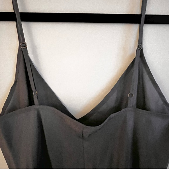 REBECCCA TAYLOR GREY BLOUSE WITH WHITE POLKA DOTS - Picture 9 of 15